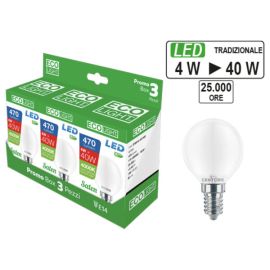 Lampadina Ecolight Led Saten M/G4W Cf3Pz