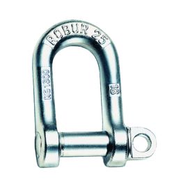 Grillo dritto per funi Robur zincato 1" Ø 25 mm. Art. 8025