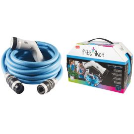Tubo Ikon Azzurro 1/2 Rotolo Da 15 Mt. KitCon un rotolo da 15 metri, questo tubo estensibile è l'ideale per ogni giardino, terrazzo o balcone, offrendo praticità e facilità d'uso in ogni situazione