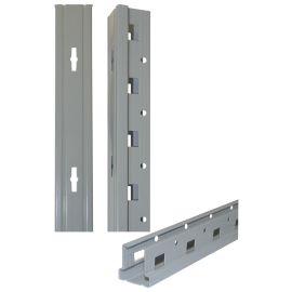 Montante LB1 Ral 7038 art. G772/12 H200 cm.