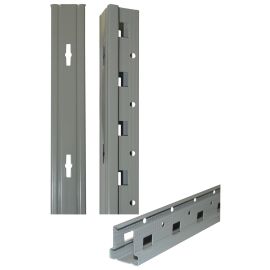 Montante LB1 Ral 7038 art. G774/12 H250 cm.