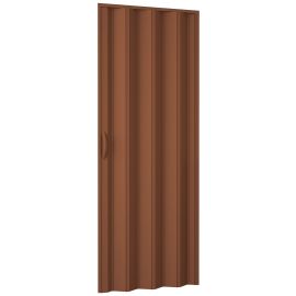 Porta a Soffietto in PVC 82x210 cm. Noce