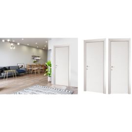 Pannello Porta Pannello Battente Frassino Bianco 2100X700