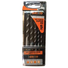 Set Punte Brixo Super Bb 4-10Mm Pz.5