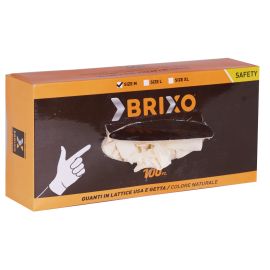 Guanto Lattice Brixo conf. 100 Pz. Tg. L