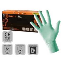Guanti In Lattice Brixo Confezione Da 100 Pz Tg.S