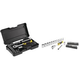 Compact set 37 pcs - att. ¼" Stanley 37 Pieces Art. No. STMT82672-0