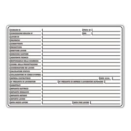 Cartello Per Cantiere Cm.60X40 -16605050