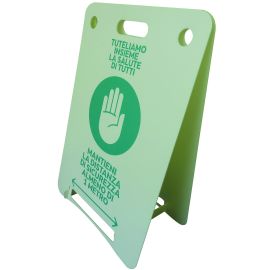 Easel sign for Distance art. CAV-01