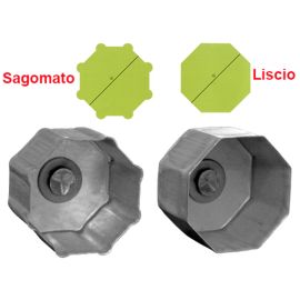 Calotta Per Rullo Ottagonale Liscio A1086L
