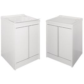 Mobile Lavatoio Resina Sifone . 60x50xh84 cm. art. 1301