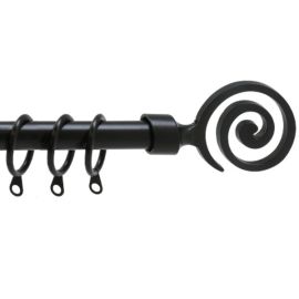 Brixo Etnic Black 71-122 Brixo Curtain Shorter