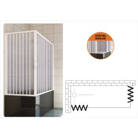 Parete Vasca Brixo PVC Piranha 70x170 cm.