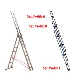 Scale Alu Brixo Step Up Triplici 3X13