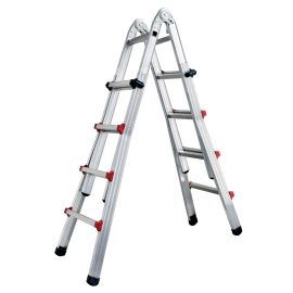 Scala Telescopica Alu Step Up Piuma 4+4 gradini