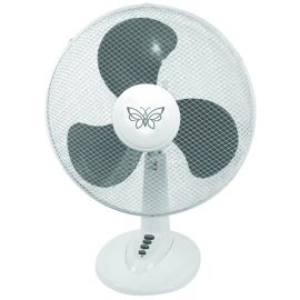 Ventilatore da tavolo Butterflay Grey Ø 40VENTILATORE BUTTERFLY DA TAVOLO T.40. Potenza 45 Watt, ventilatore D. 40 cm., 3 velocità