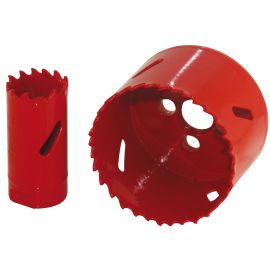 Fresa a Tazza Brixo bimetallica 35 mmFrese a tazza Brixo bimetalliche. Dentatura a passo variabile, con 4 – 6 denti per pollice, che migliora il rendimento rispetto alla dentatura tradizionale