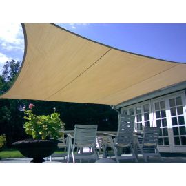 Green color Praiano shade sail 3x4 mt