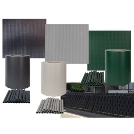 Fasce Stuoia Frangivista Pvc 35Mt Antracite