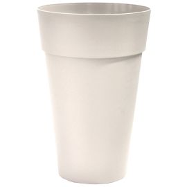 Vaso Houston Bianco Hl.50 Ø35 cm.