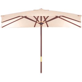 Ombrellone Sun Top Rettangolare 3 x 2 mt Beige