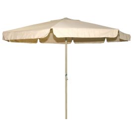 Aluminum Parasol Round with Border 350 cm Salmon