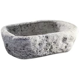 Fioriera a mortaio  Decogarden Pietra antica n. 4