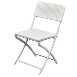Sedia Per Rattan Levante White