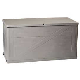 Wood multipurpose trunk Cod. 163 wood-effect resin 120x57x63 cm 420Lt