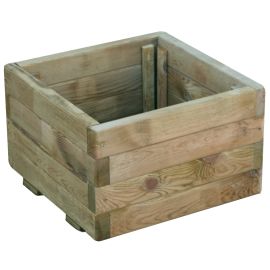Fioriera da giardino Lasa legno di pino trattato 40x40x26(H) cm