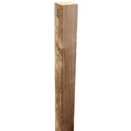 Lasa square pole pine wood treated height 240 cm.