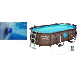 Piscina BestWay Levant ovale oblò Mod. 56714