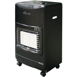 Stufa a Gas con infrarossi Niklas Nova 4200WStufa a gas a infrarossi Niklas Nova, riscaldamento supplementare a gas, 4200 W, accensione piezoelettrica, volume di riscaldamento 120 m