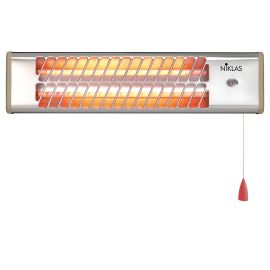 Stufa elettrica al Quarzo da Muro Niklas 400/800/1200W