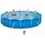 Piscina BestWay Steel Pro tonda con telaio Mod. 56595 